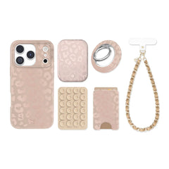 Nude Leopard iPhone Bundle Set