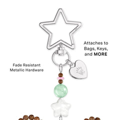 Espresso Bow Bag Charm