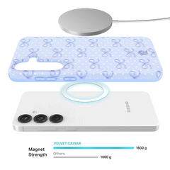 Lovely Blue Bows Samsung Case