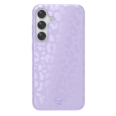Lilac Leopard Samsung Case