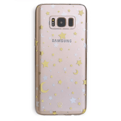 Starry Night Clear Samsung Case