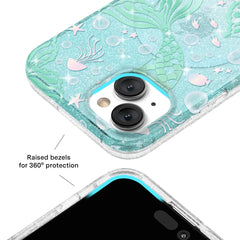 Mermaid Glitter Holo iPhone Case