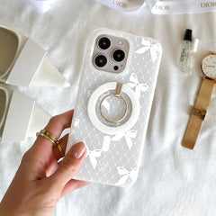 Vintage Lace Bows MagSafe Ring