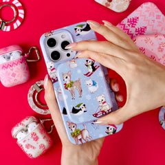 Winter Wonderland Baby Animals Portable MagSafe Charger Power Pack