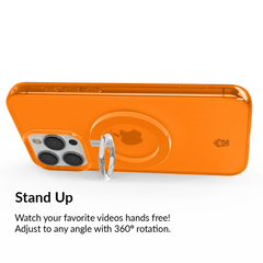 Neon Orange MagSafe Grip Ring