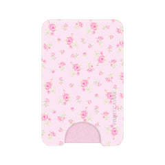Dainty Pink Floral MagSafe Wallet