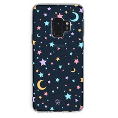 Pastel Starry Night Clear Samsung Case