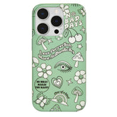 Good Vibes Matcha iPhone Case