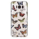 Vintage Butterfly Samsung Galaxy Clear Case