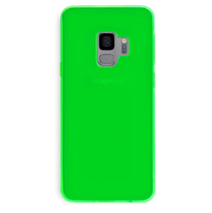 Neon Green Clear Samsung Case
