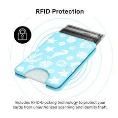 Aquamarine Holo MagSafe Wallet