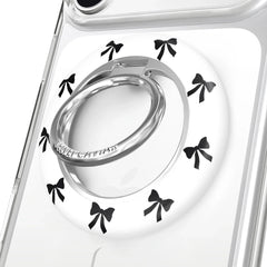 Black Bows MagSafe Grip Ring