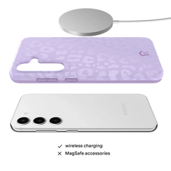 Lilac Leopard Samsung Case