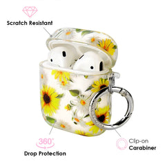 Sunflower Daisy Airpods Case