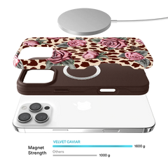 Rosy Leopard iPhone Case