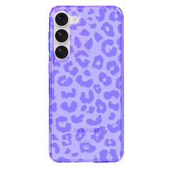 Electric Purple Leopard Samsung Case