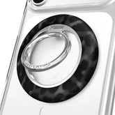 It Girl Black Leopard MagSafe Grip Ring
