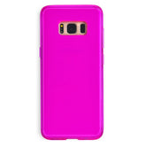 Neon Purple Clear Samsung Case