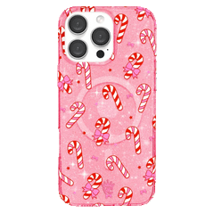 Pink Peppermint Princess iPhone Case