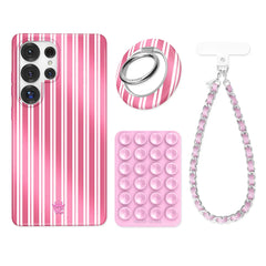 Candy Cane Stripes Samsung Bundle Set