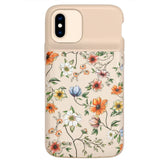 Vintage Floral iPhone Charging Case