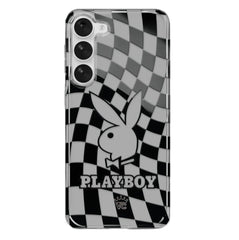 Playboy Checkmate Clear Samsung Case