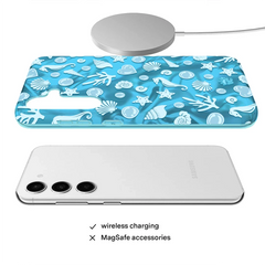 Aquamarine Holo Samsung Case