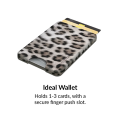 Arctic Leopard MagSafe Wallet
