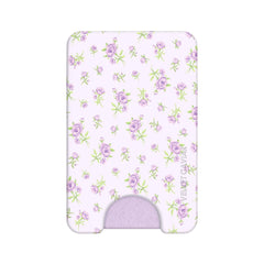 Dainty Lilac Floral MagSafe Wallet
