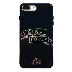 Girl Power iPhone Case by Kendall Vertes