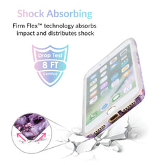 Purple Stone Marble iPhone Case