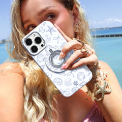 Coastal Seashells MagSafe Grip Ring