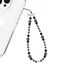Playboy Black Bunny Phone Charm