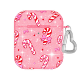 Pink Peppermint Princess AirPod Case