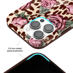 Rosy Leopard iPhone Case