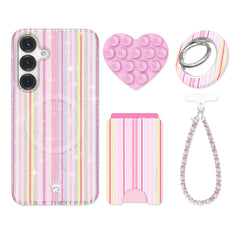 Sunkissed Stripes Glitter Samsung Bundle Set