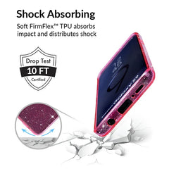 Pink Stardust Glitter Samsung Case