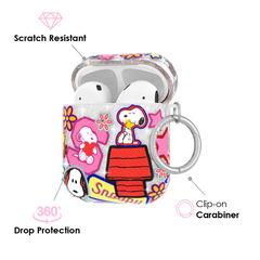 Snoopy Patchwork Glitter AirPod Case