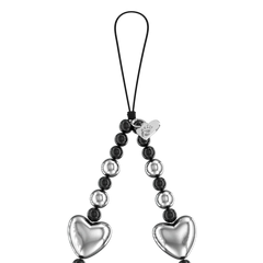 Chrome Skulls Phone Charm