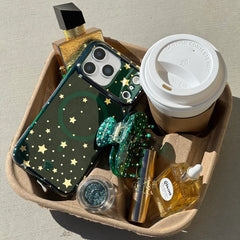 Evergreen Stars Hair Clip