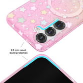 Falling Star Glitter Samsung Case