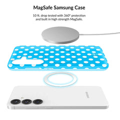 Aquamarine Polka Dot Samsung Bundle Set