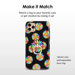 Rainbow Smiley Phone Ring