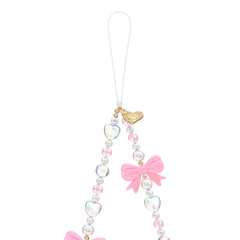 Pink Bow Phone Charm