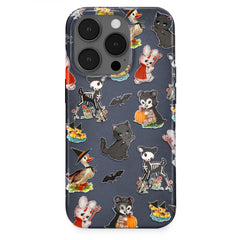 Spooky Baby Animals iPhone Case