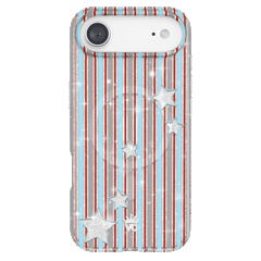 Stars & Stripes Glitter iPhone Case