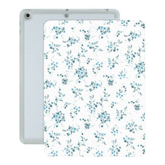 French Blue Floral iPad Case