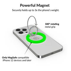 Neon Green MagSafe Grip Ring