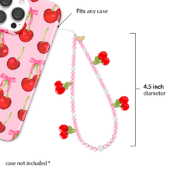 Sweet Cherry Phone Charm