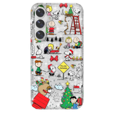 Snoopy Christmas Glitter Samsung Case
